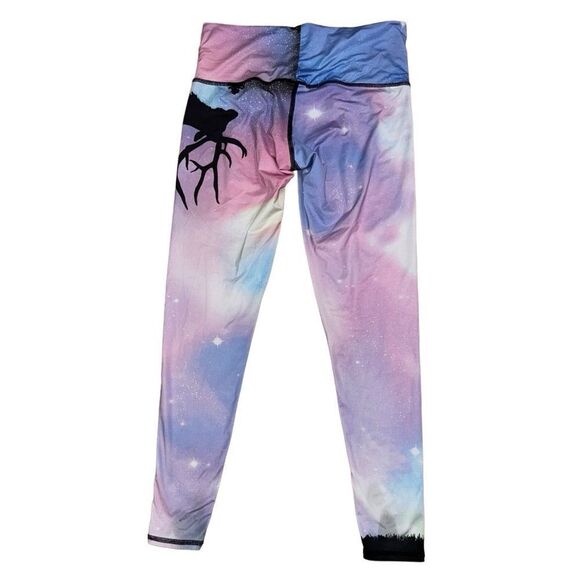 REVOLVE | Teeki | Northern Lights Rainbow Moose Yoga Leggings - Size Large - Picture 7 of 9